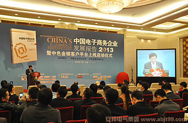 安邦電氣應(yīng)邀參加我國首部電子商務(wù)企業(yè)發(fā)展報(bào)告出版發(fā)行會(圖1)
